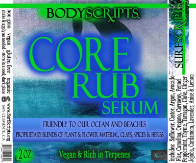 Core Rub Serum (2 oz)