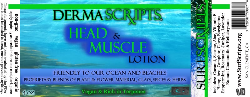 Head & Muscle Lotion (4 oz)