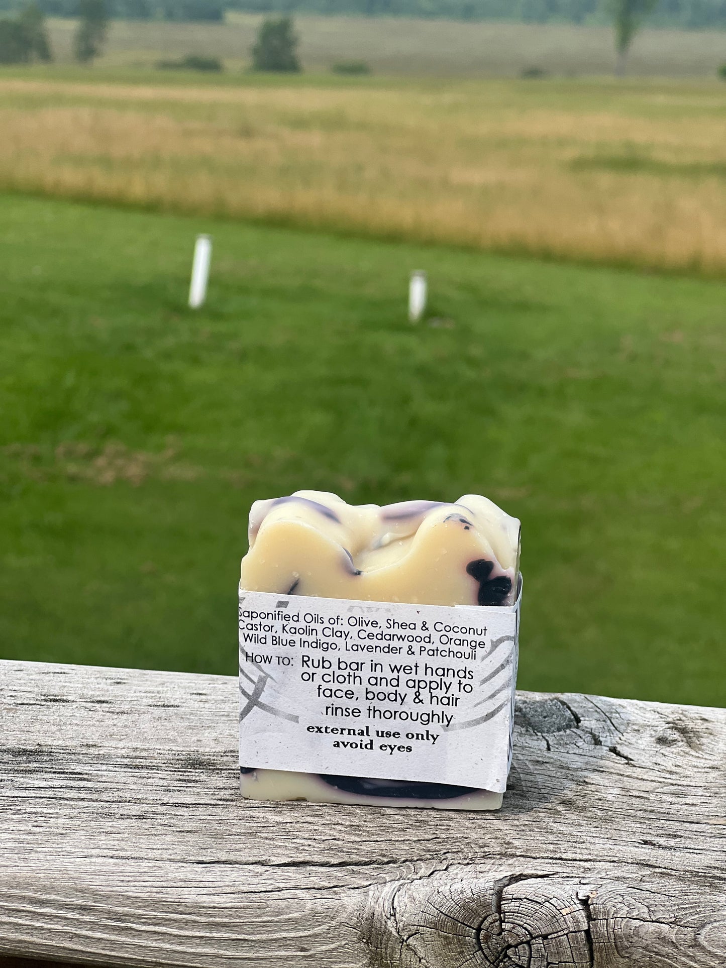 LaurZen Cedarwood & Blue Indigo 3-in-1 Zen Wash for Face, Body, and Hair