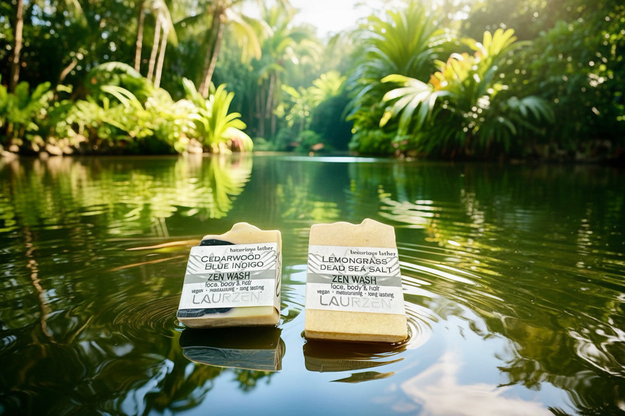 ZEN WASH SHAMPOO BAR FACE BODY HAIR