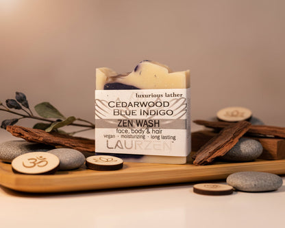 Zen Wash 3-in-1 Cleansing Bar — Choose Your Scent