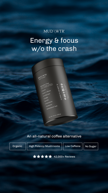 MudWtr Original — 30 Servings (Coffee Alternative with Mushrooms)