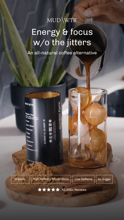 MudWtr Original — 30 Servings (Coffee Alternative with Mushrooms)