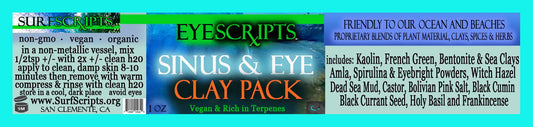 Sinus & Eye Clay Pack (1 oz)